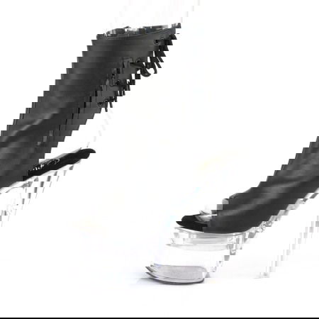 Botine cu platforma cu led, negru mat, pole dance FLASHDANCE 1018 7 [2]