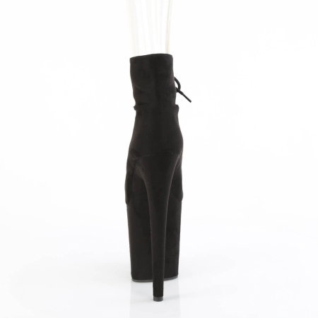 Botine Pleaser FLAMINGO 800-22 din imitație de piele întoarsă pentru dans la bara [2]