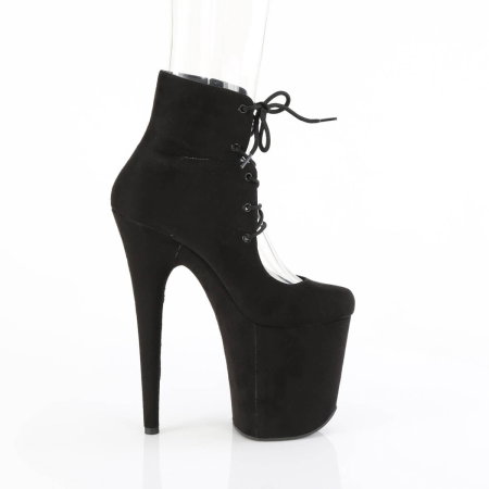 Botine Pleaser FLAMINGO 800-22 din imitație de piele întoarsă pentru dans la bara [4]