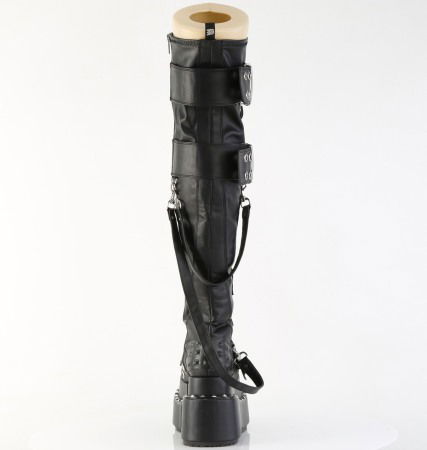 Cizme peste genunchi cu platforma inalta, DemoniaCult, BEAR 316 [3]