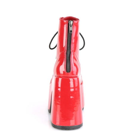 ghete gothice demonia cult camel 203 rosu lac platforma inalta toc gros [4]