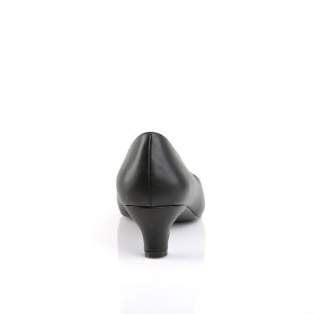 Pantofi cu toc mic piele ecologica marimi mari [3]