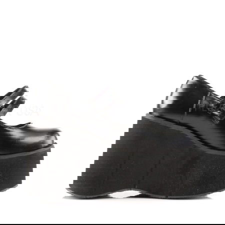 Pantofi cu platforma stil gothic, Demonia Cult, piele ecologica, KERA 08 [4]