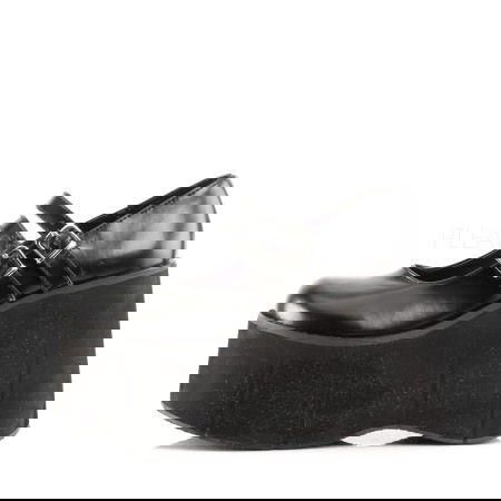 Pantofi cu platforma stil gothic, Demonia Cult, piele ecologica, KERA 08 [2]