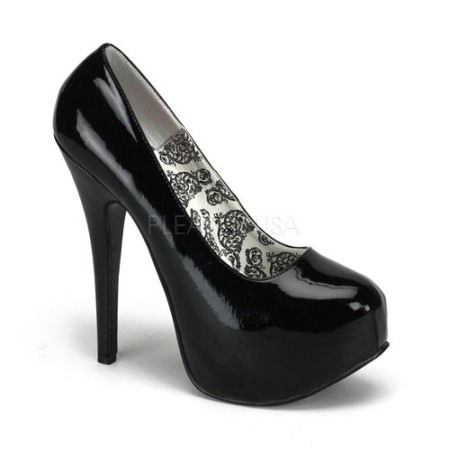 Pantofi cu platforma - Pantofi TEEZE 06 W Negru