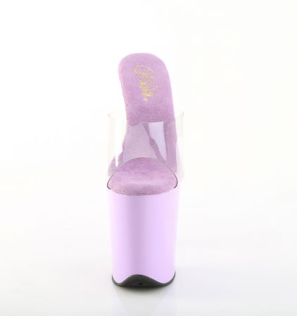 Sandale Pleaser toc inalt mov si platforma pole dance dans la bara [1]