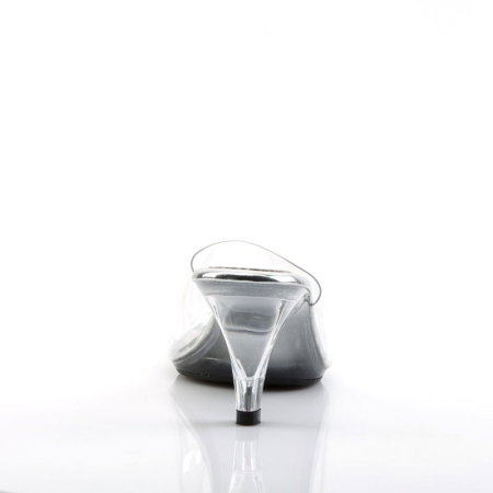 Saboti transparenti cu toc mic si pe marimi mari, pentru bikini fitness, Belle 301 [4]