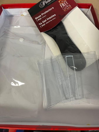 Sandale transparente cu toc inalt de 17.8 cm pentru scena, dans la bara [2]