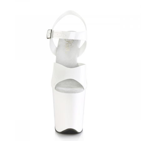 sandale albe cu toc inalt, de mireasa, marimi mari [2]