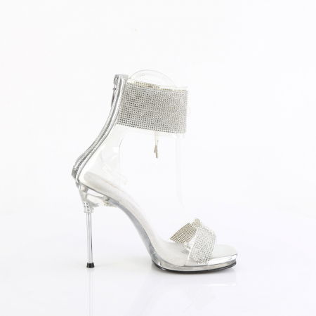 Sandale concurs fitness fara platforma de mireasa pleaser toc de 12 cm [2]