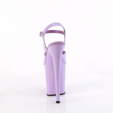 Sandale cu platforma, mov si elegante, brand Pleaser USA [4]