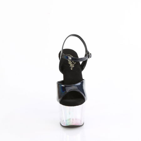 Sandale cu platforma si toc, sandale transparente comode [2]