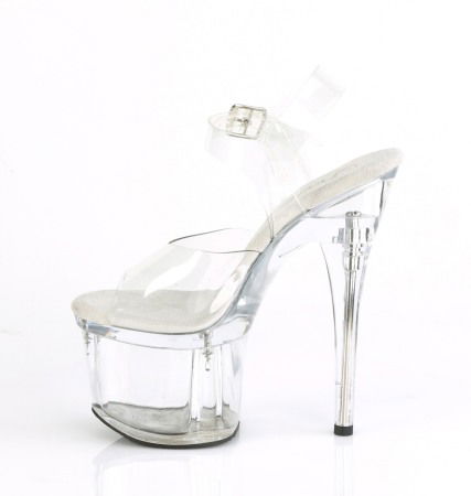 Sandale Pleaser toc inalt 17.8 cm si platforma pole dance dans la bara [2]