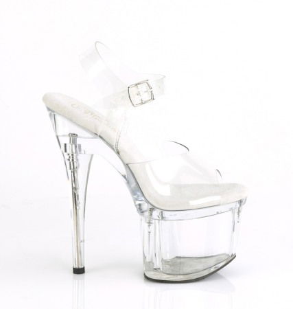 Sandale Pleaser toc inalt 17.8 cm si platforma pole dance dans la bara [4]