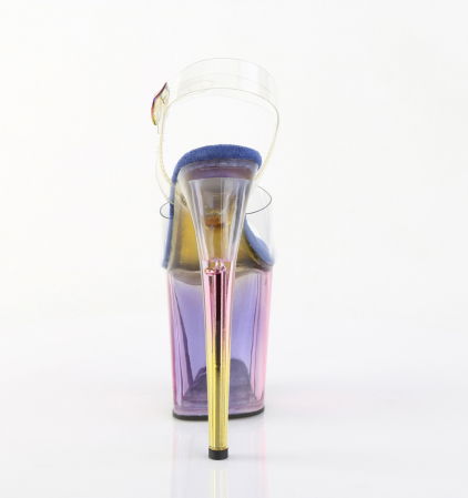 Sandale Flamingo 808 HT cu toc inalt 20 cm pole dance dans la bara [3]