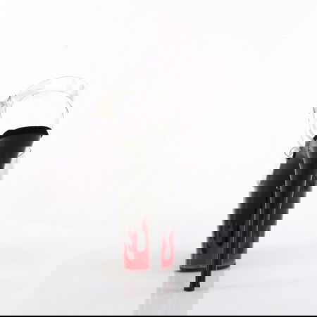 sandale fluorescente led pole dance toc inalt dansatoare [3]