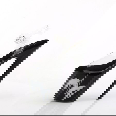 sandale fluorescente led pole dance toc inalt dansatoare [2]