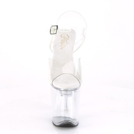 Sandale sexy cu toc inalt si led, Pleaser, toc de 20 cm FLASHDANCE 808 [1]