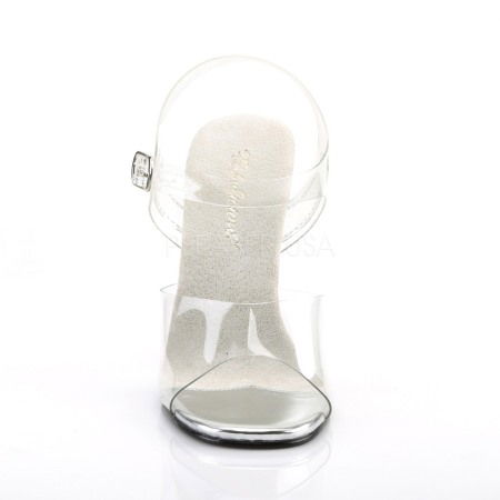 Sandale concurs bikini fitness fara platforma transparente [1]