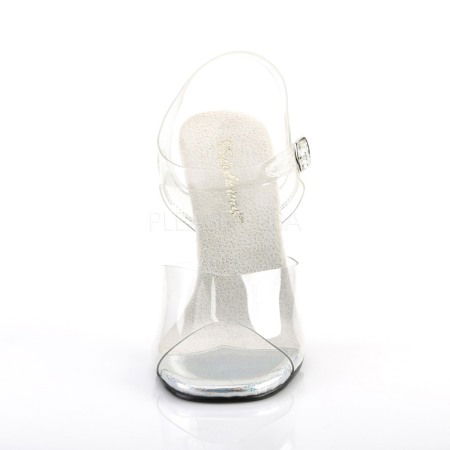 Sandale concurs bikini fitness fara platforma transparente [1]