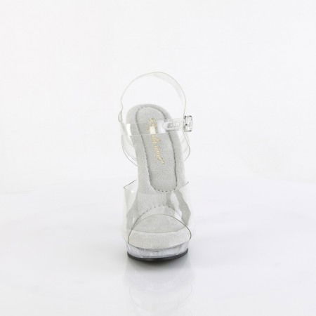 Sandale LIP 108 MG transparente toc inalt concurs fitness mireasa [1]