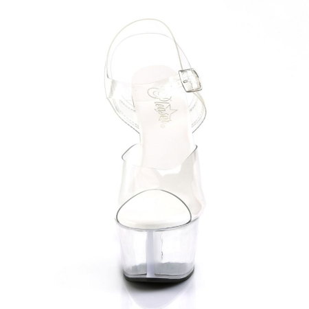 sandale transparente mireasa toc 15 cm platforma Aspire 608 [4]