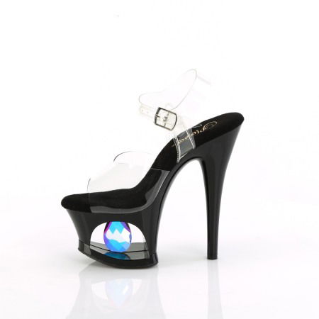 Sandale cu platforma si toc inalt moon 708 dia, Pleaser USA [2]