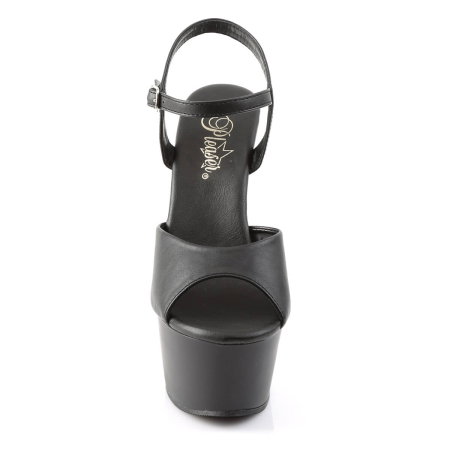 sandale negre piele ecologica Aspire 609 Pleaser [4]