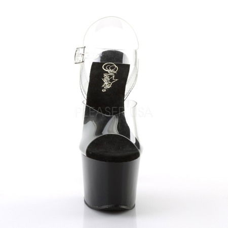 Sandale cu platforma si toc inalt, pole dance, barete silicon SKY 308 [1]