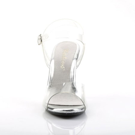 sandale transparente cu toc 10 cm Pleaser CARESS 408 bikini fitness [4]