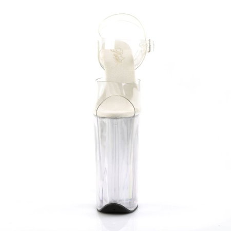 sandale transparente extreme 25 cm platforma foarte inalta Pleaser Beyond 008 [2]