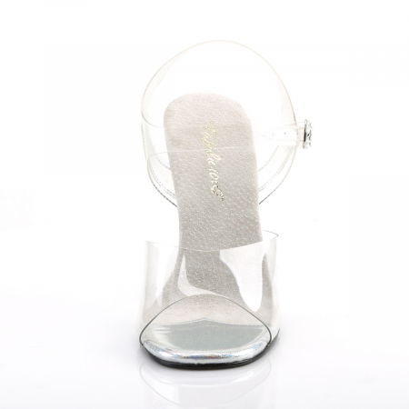 Sandale concurs bikini fitness fara platforma transparente [1]