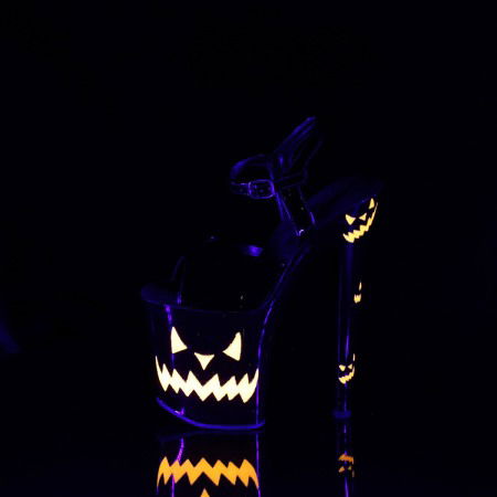 Sandale cu toc si platforma Halloween, toc 20 cm, pole dance XTREME 809 JOL [2]