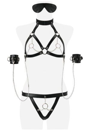 Set Erotic Grey Velvet [6]