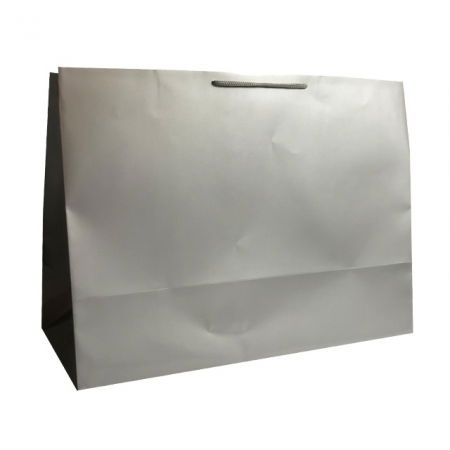 Pungi cadou XXL - SET 10 pungi cadou XXL argintii