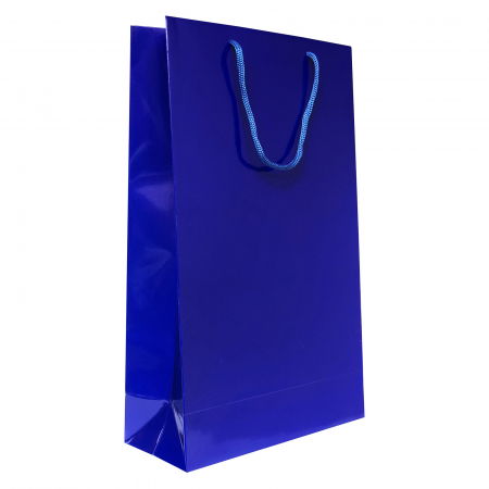 Pungi cadou MARI - SET 10 pungi cadou MARI albastre