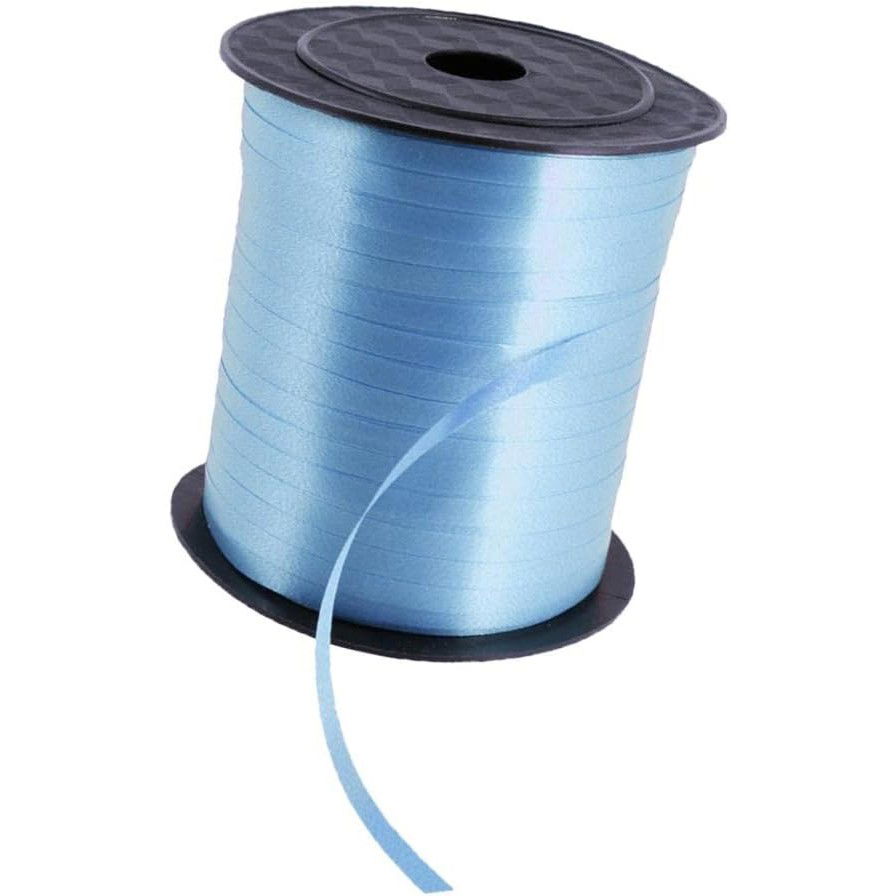 Panglica pentru Baloane, Flippy, Rola de 200 de Metri, din Rafie, Albastra [10]