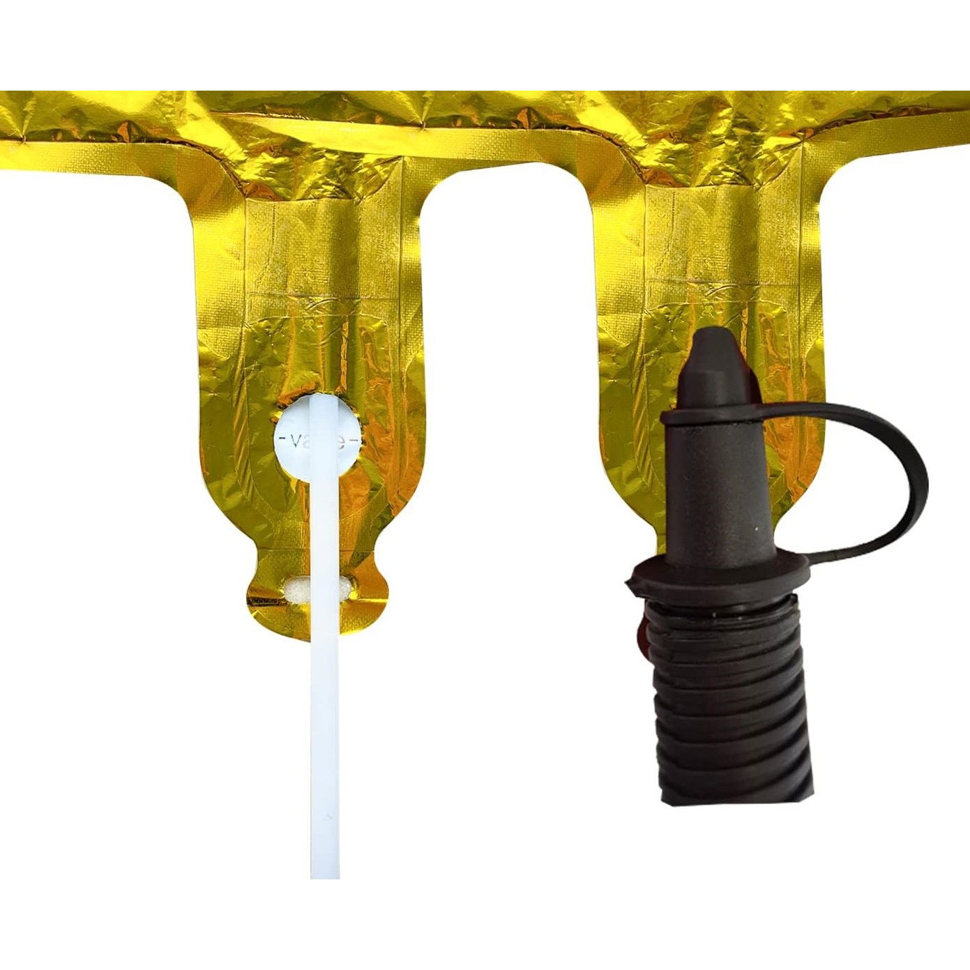 Balon din Folie Flippy, Cifra 8, 81 cm, Pentru Aer sau Heliu, Bulk, Auriu [5]