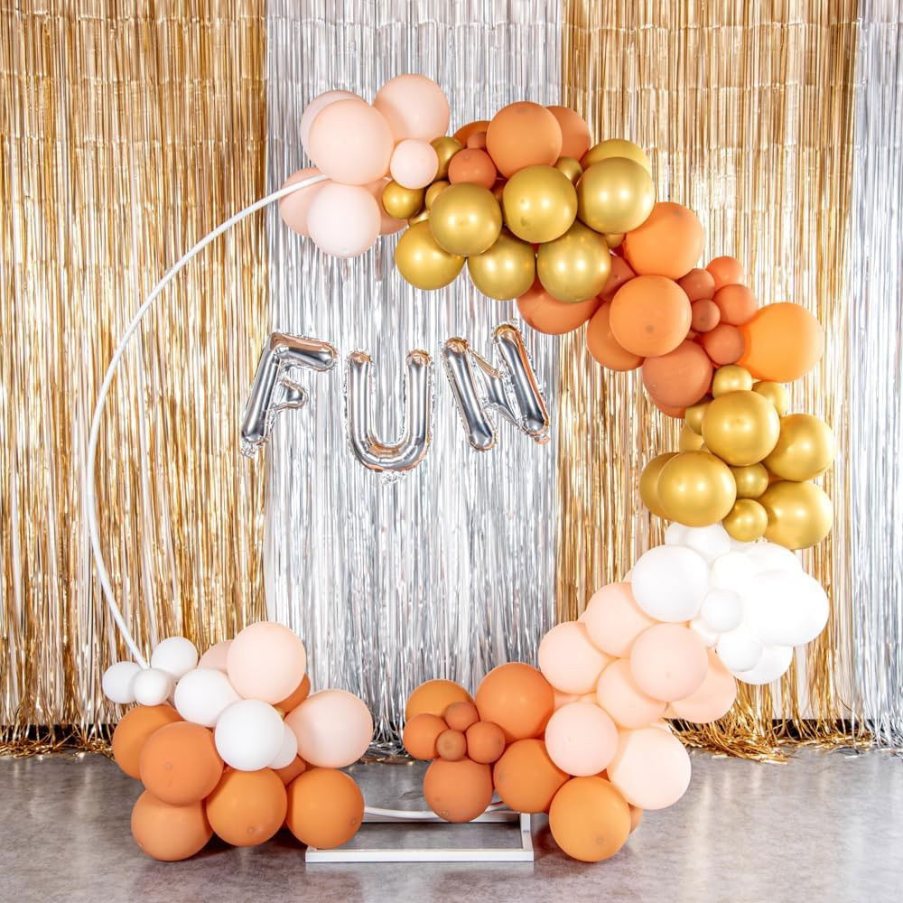 Balon Folie Metalizata Litera F, Flippy, 40 cm, Umflati cu Heliu sau Aer, Ambalaj Individual, Pai inclus, Argintiu [3]