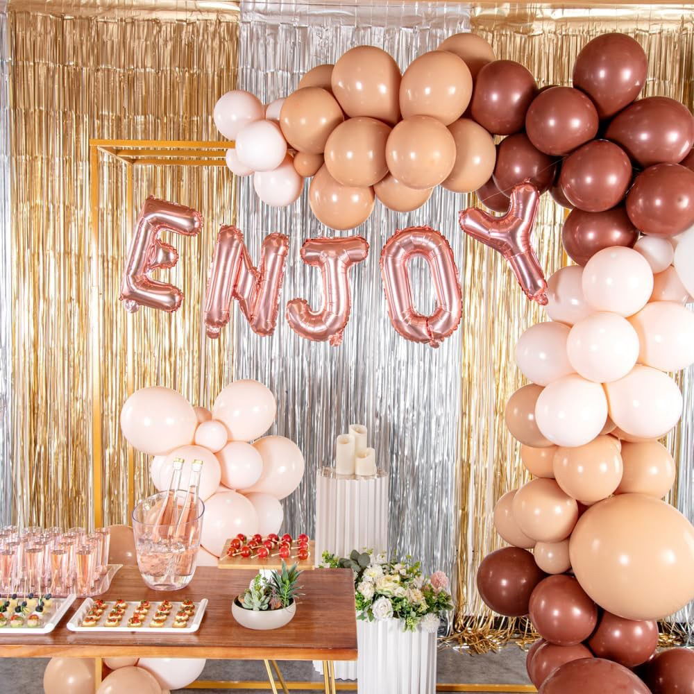 Balon Folie Metalizata Litera J, Flippy, 40 cm, Umflati cu Heliu sau Aer, Ambalaj Individual, Pai inclus, Rose Gold [5]