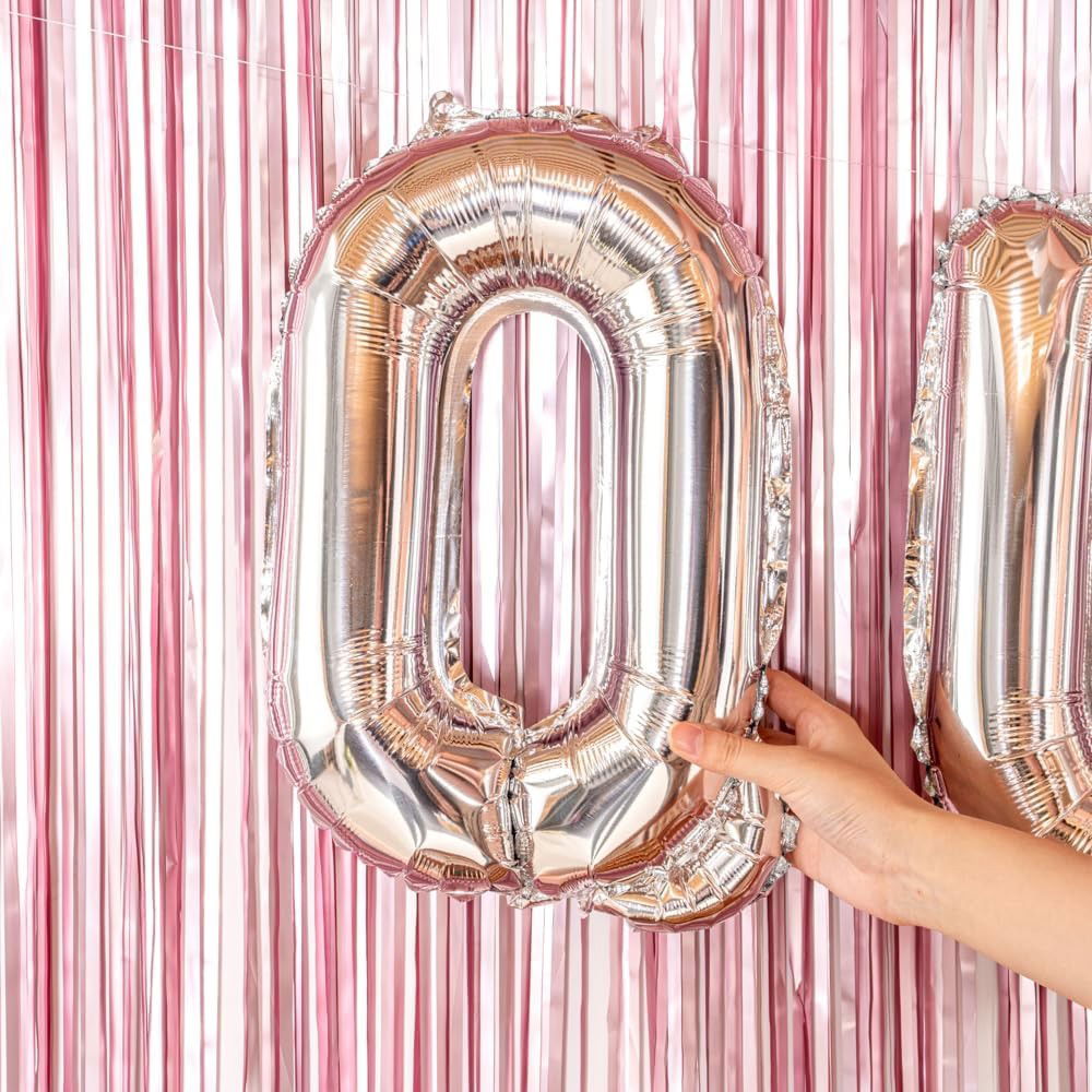 Balon Folie Metalizata Litera Q, Flippy, 40 cm, Umflati cu Heliu sau Aer, Ambalaj Individual, Pai inclus, Argintiu [3]