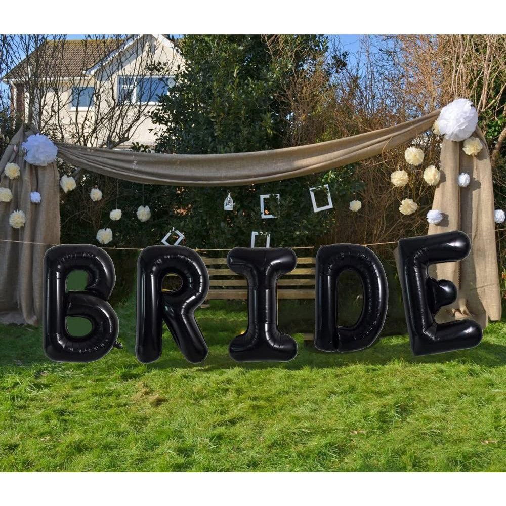 Balon Folie Metalizata Litera R, Flippy, 40 cm, Umflati cu Heliu sau Aer, Ambalaj Individual, Pai inclus, Negru [5]