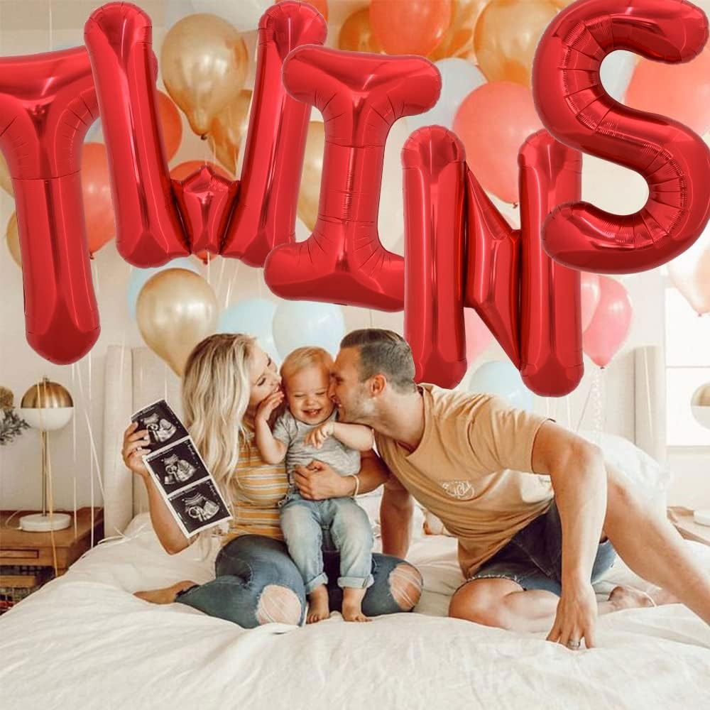 Balon Folie Metalizata Litera S, Flippy, 40 cm, Umflati cu Heliu sau Aer, Ambalaj Individual, Pai inclus, Rosu [5]