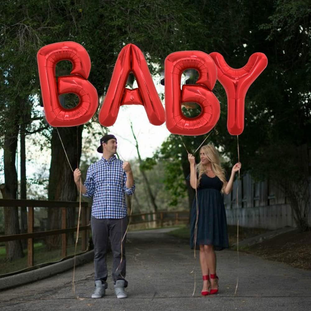 Balon Folie Metalizata Litera Y, Flippy, 40 cm, Umflati cu Heliu sau Aer, Ambalaj Individual, Pai inclus, Rosu [4]