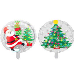 Balon Moș &amp; Brad Crăciun 44.5x53cm [1]