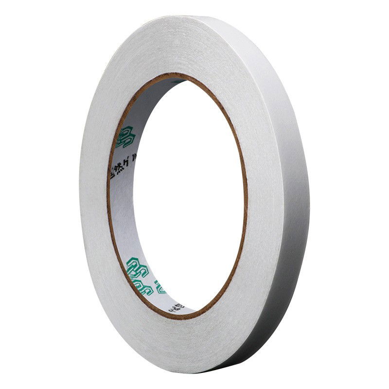 10 - 25 LEI - Banda Dubla Adeziva, Flippy, Banda Adeziva cu Burete, pentru Cadouri si Ambalaje, 2 m, Latime 0.8 cm, Alb