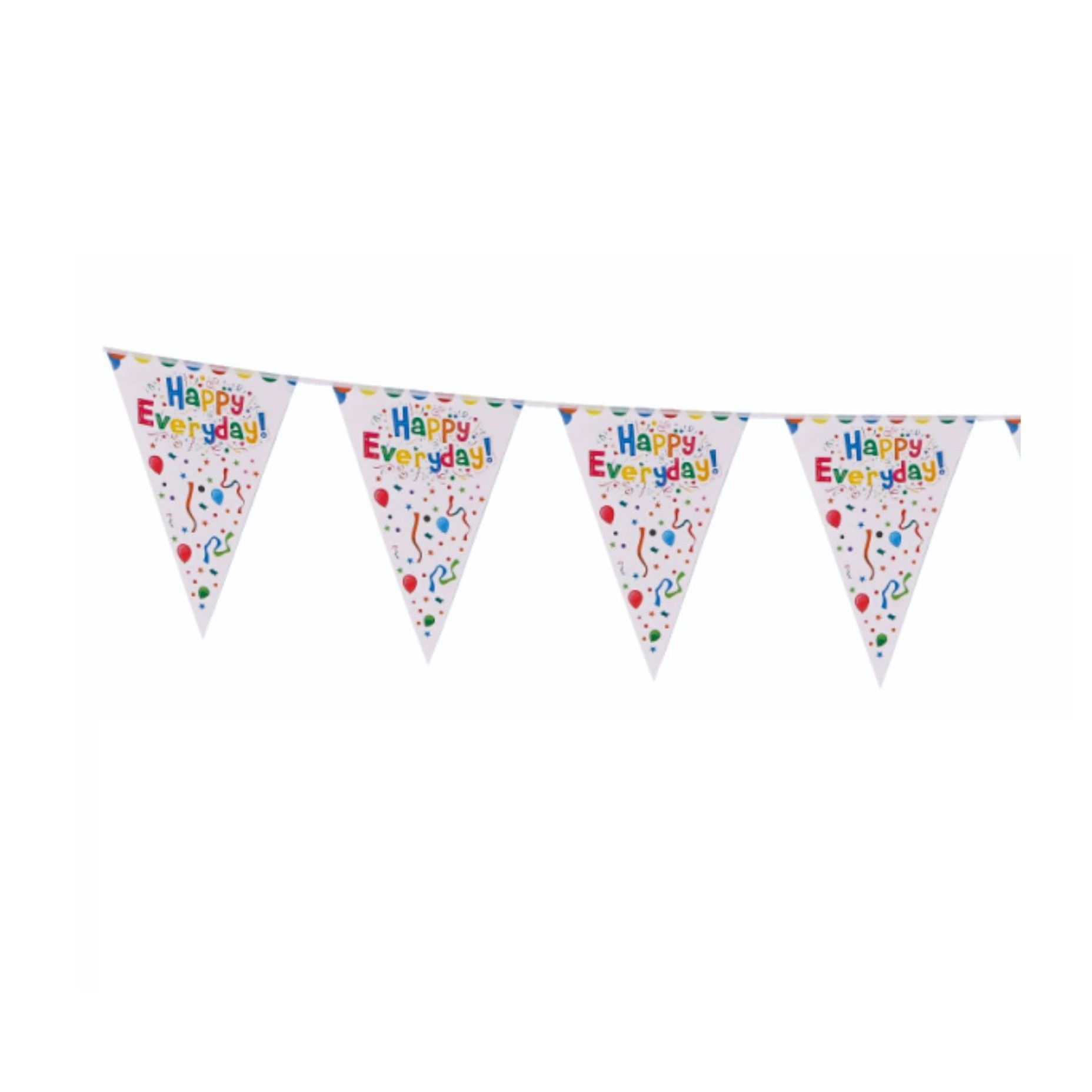 Petrecere - Banner Happy Birthday, Flippy, Stegulete, 33 x 24 cm, Model Happy Everyday, Multicolor