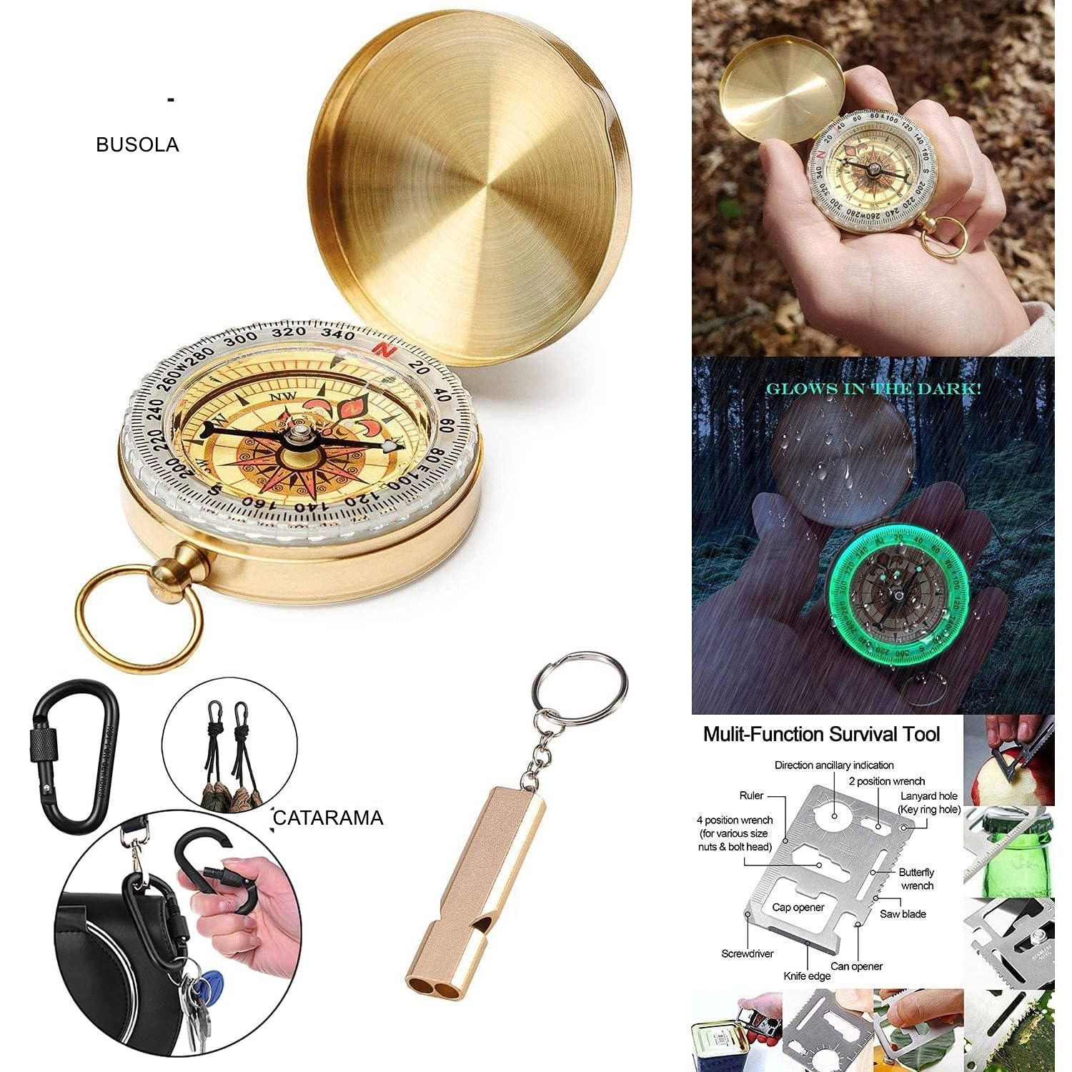 Pentru casa - Kit supravietuire multifuncional Flippy, 40 de Instrumente Profesionale, Echipament de prim-ajutor, Drumetie, Camping