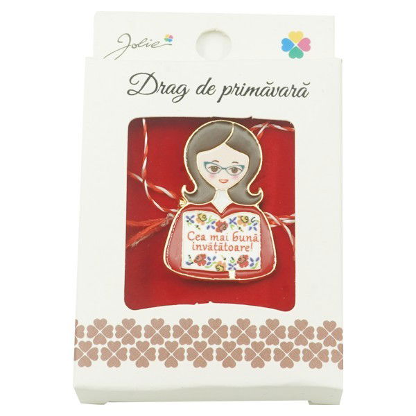 Brosa Mica in Cutie Jolie model Cea Mai Buna Invatatoare [3]