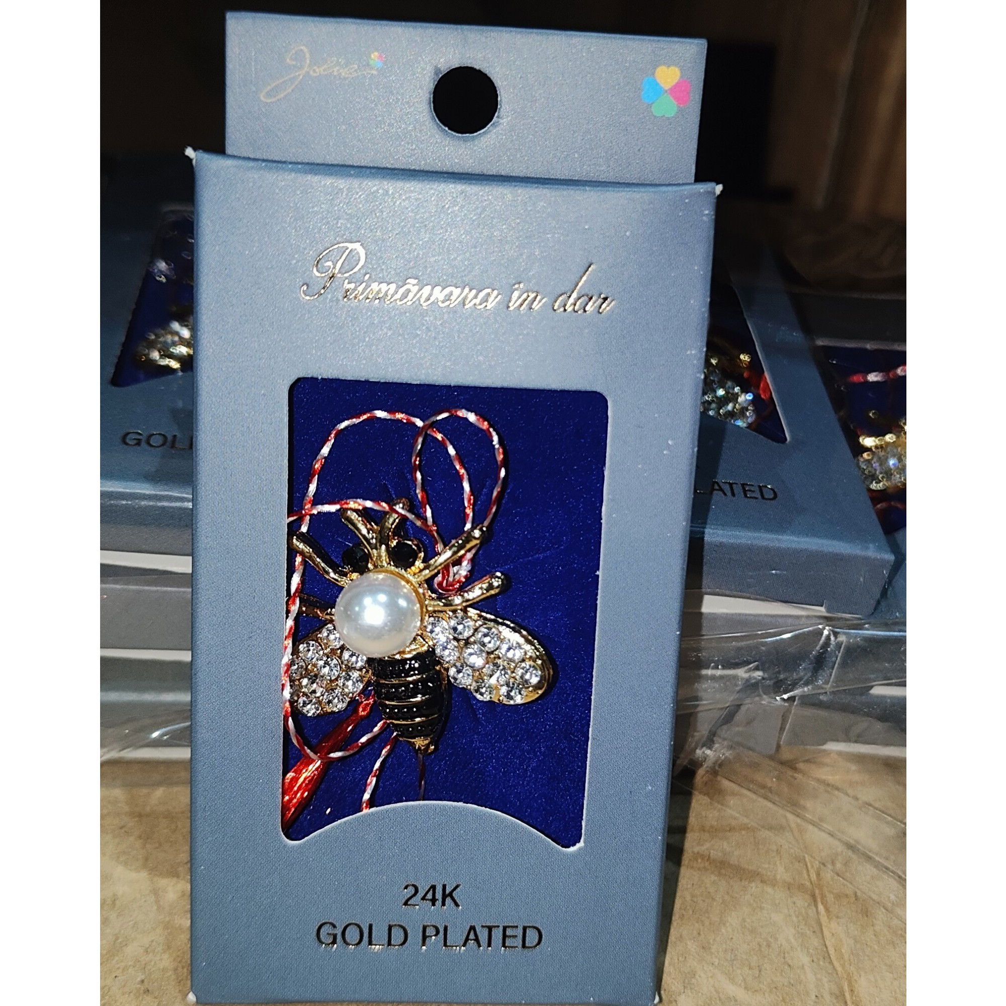 Martisor Brosa Placata cu Aur 24K - Brosa Placata cu Aur 24K